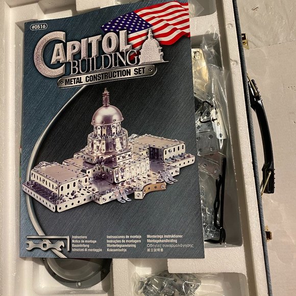 New Meccano Erector Limited Edition Capitol Bldg. - Picture 6 of 10